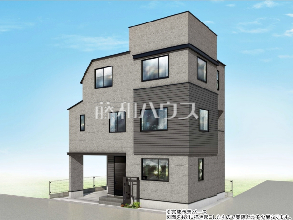 完成予想図（外観）　【武蔵野市境南町３丁目】