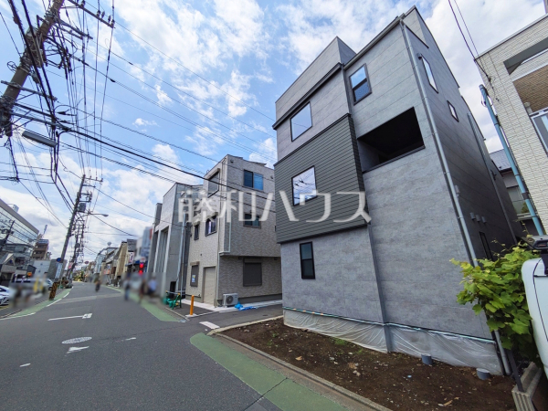 接道状況および現場風景　【武蔵野市境南町３丁目】