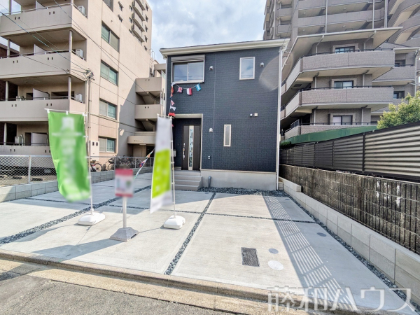 南側現地（3.4号棟側）【名古屋市北区上飯田南町２丁目】