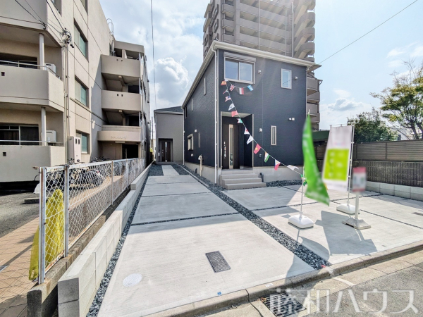 南側現地（3.4号棟側）【名古屋市北区上飯田南町２丁目】