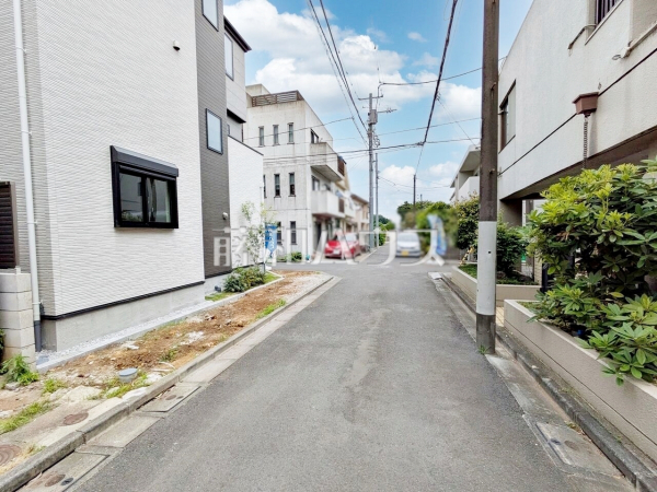 接道状況および現場風景　【杉並区堀ノ内３丁目】
