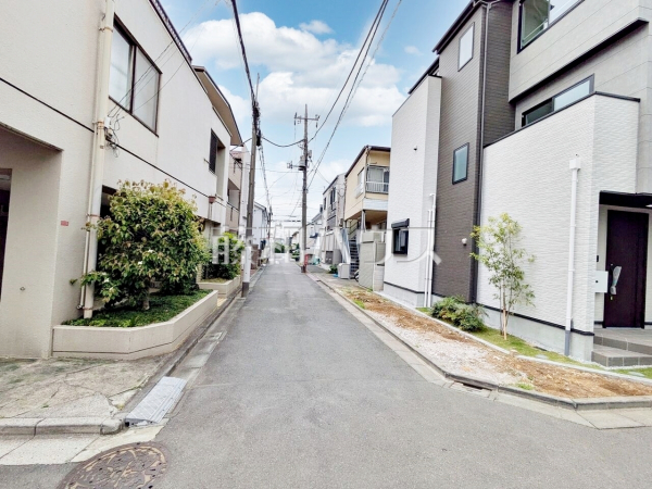 接道状況および現場風景　【杉並区堀ノ内３丁目】