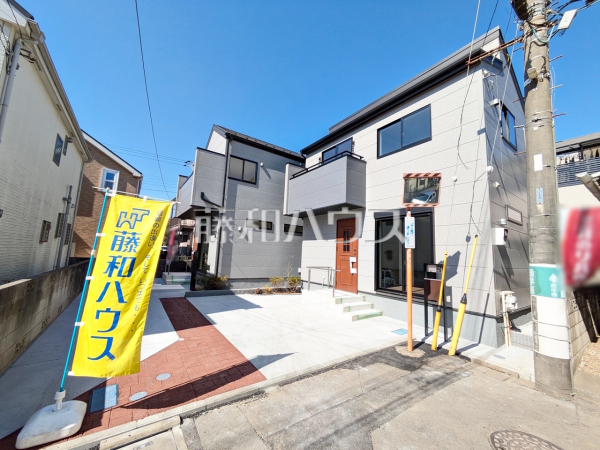 接道状況および現場風景　【府中市本宿町４丁目】