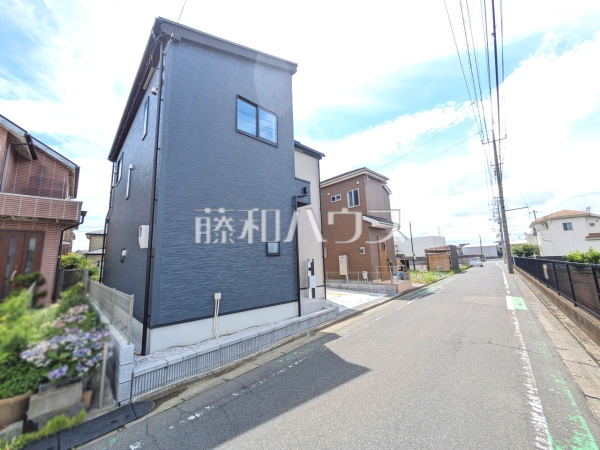 接道状況および現場風景　【東村山市久米川町１丁目】