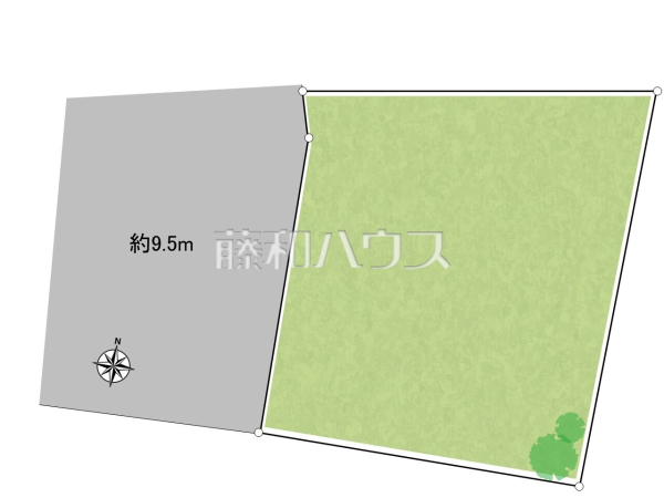全体区画図　【福岡市東区下原２丁目】