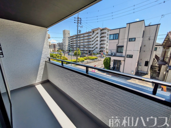 2号棟　バルコニー　【名古屋市北区喜惣治２丁目】