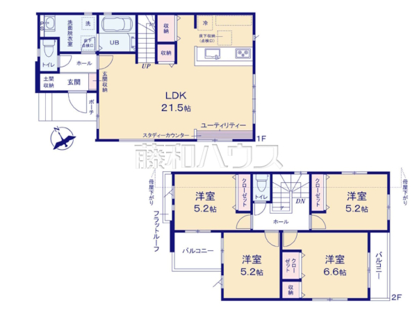 間取図　【福岡市南区屋形原３丁目】