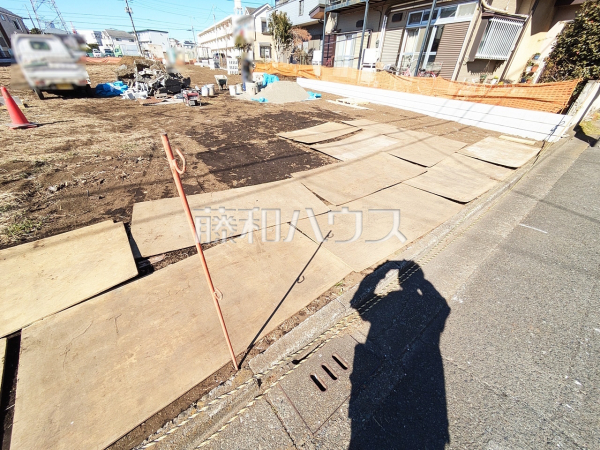 5号地　現地写真　【日野市旭が丘５丁目】