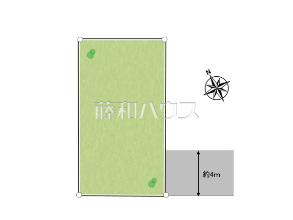 全体区画図　【練馬区北町３丁目】