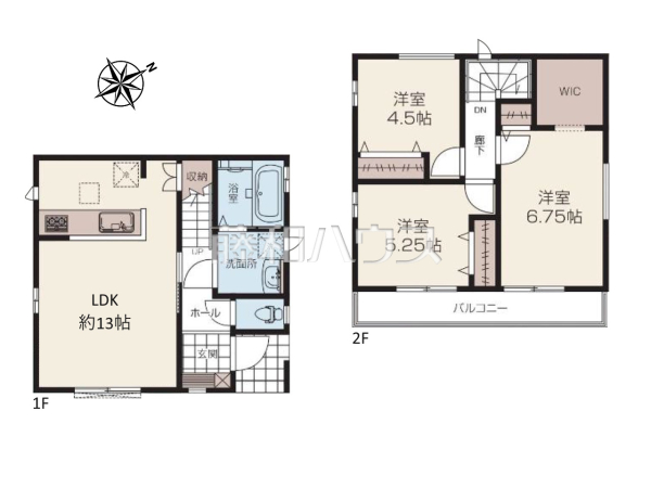 間取図　【新座市栗原１丁目】