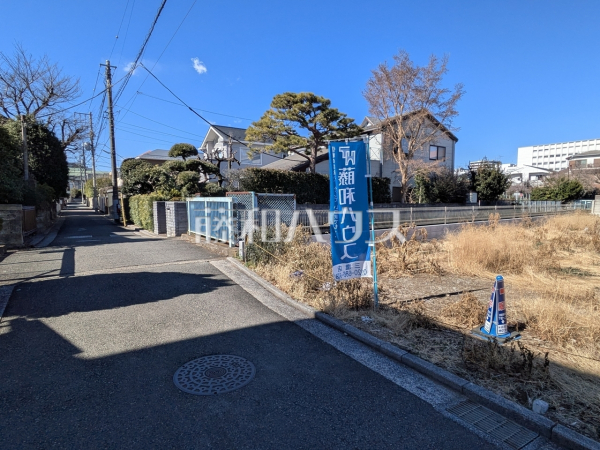 接道状況および現場風景　【武蔵野市境南町１丁目】