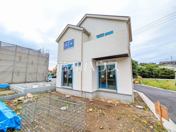 1号棟　外観　【昭島市中神町２丁目】お探しの物件に出会うためには、早めのご確認をオススメします。未完成の今のうちにぜひお問合せをお待ちしております。
