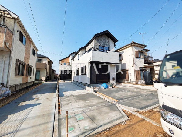 現場風景　【所沢市向陽町】火を使わないオール電化の家　 平日のご案内も可能です。まずはお気軽にお問合せ下さいませ。 