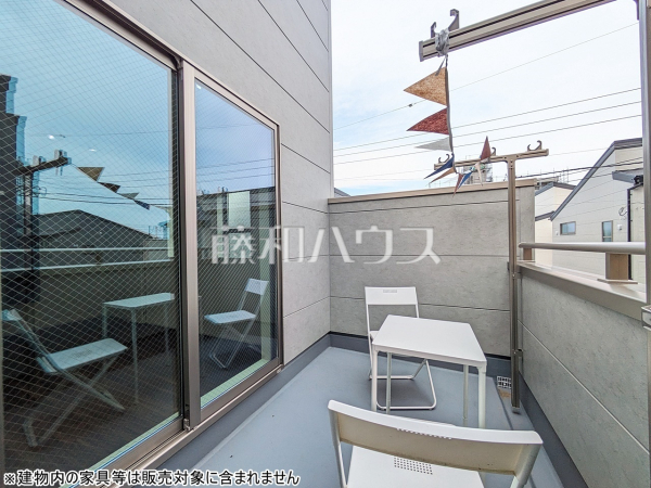 7号棟　バルコニー　【立川市一番町４丁目】