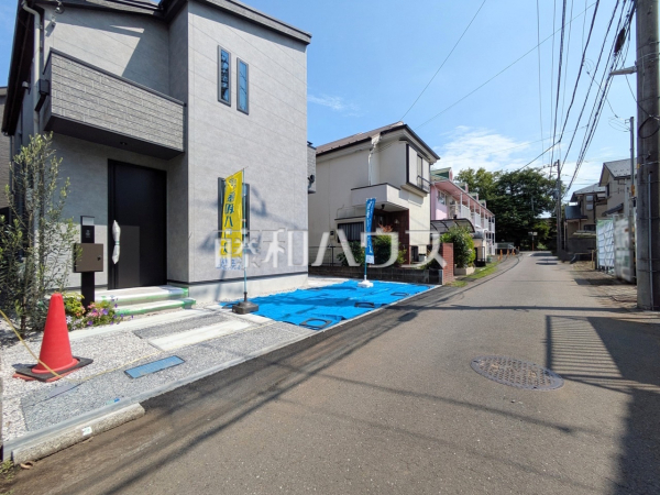 接道状況および現場風景　【立川市幸町６丁目】
