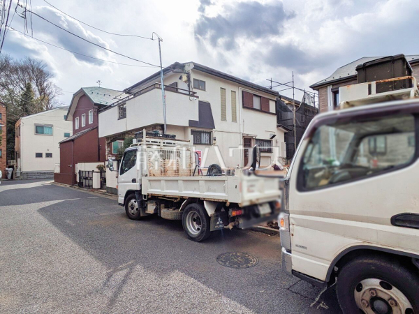 接道状況および現場風景　【練馬区向山３丁目】
