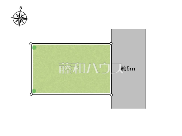全体区画図　【練馬区向山３丁目】