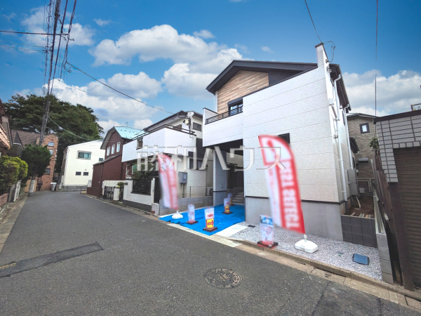 接道状況および現場風景　【練馬区向山３丁目】