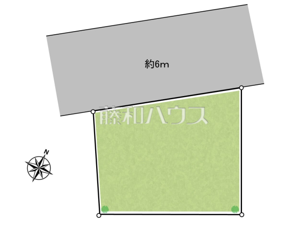 全体区画図　【多摩市永山６丁目】