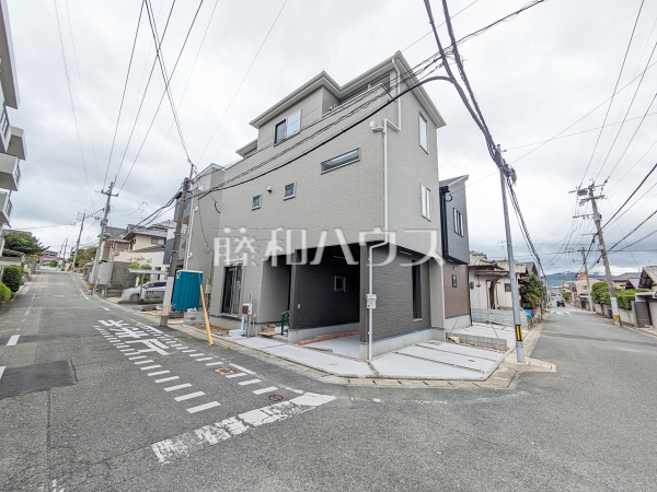 1号棟　接道状況および現場風景　【福岡市南区長丘５丁目】