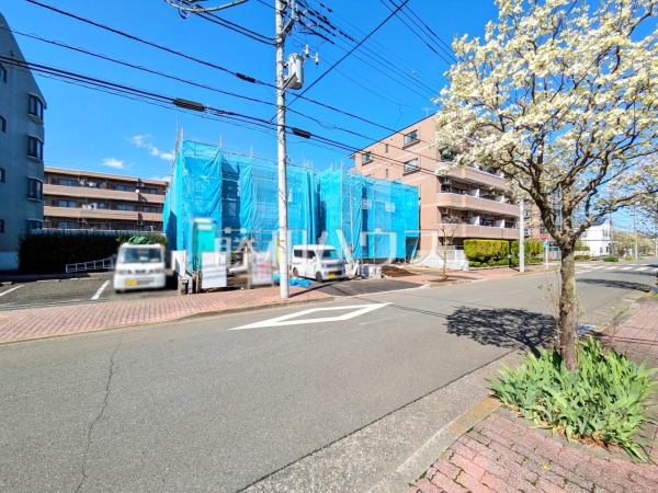 接道状況および現場風景　【小平市栄町２丁目】