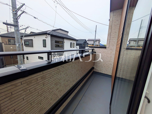8号棟　バルコニー　【志木市中宗岡２丁目】