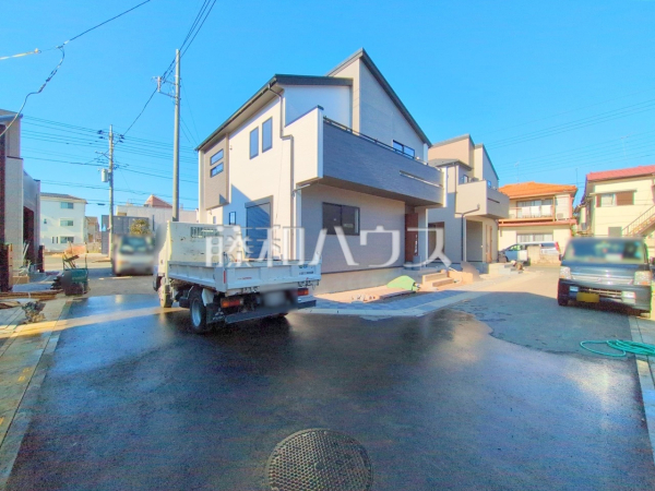 接道状況および現場風景　【志木市中宗岡２丁目】