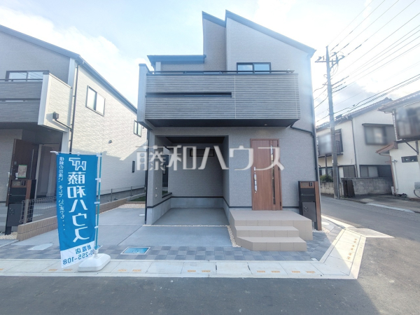 2号棟　外観　【志木市中宗岡２丁目】ここに住む方を想像して、着々と建築しております！　平日のご案内も可能です。まずはお気軽にお問合せ下さいませ。
