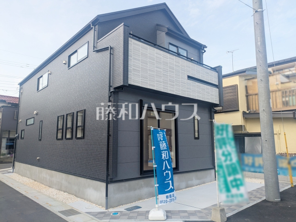 4号棟　接道状況および現場風景　【志木市中宗岡２丁目】