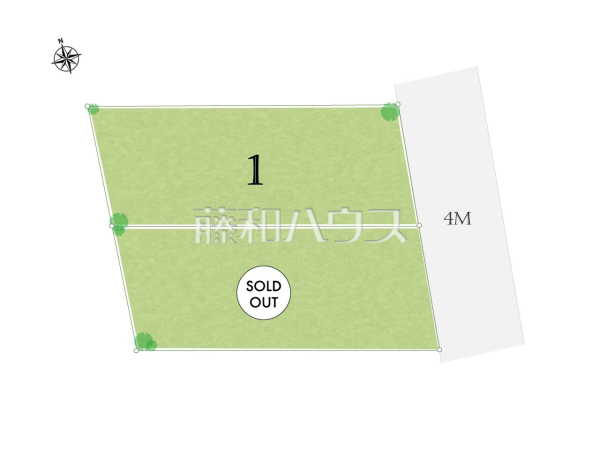 全体区画図　【調布市国領町４丁目】