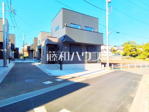 接道状況および現場風景　【富士見市渡戸１丁目】