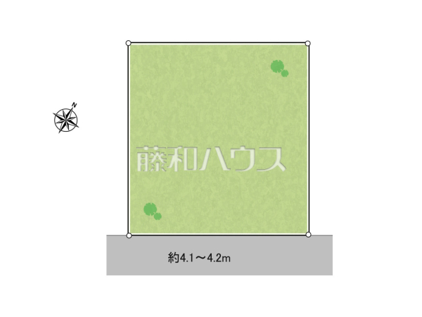 全体区画図　【富士見市羽沢１丁目】