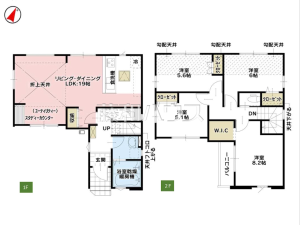 間取図　【富士見市羽沢１丁目】