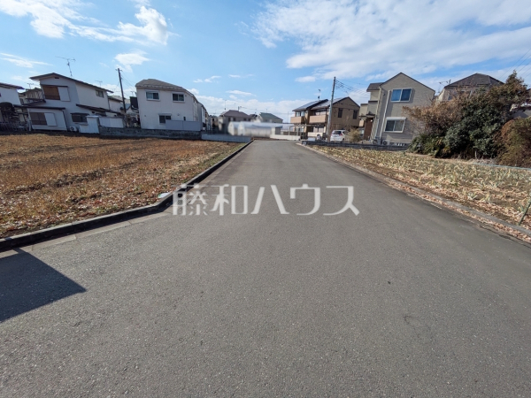 接道状況および現場風景　【西東京市北町５丁目】