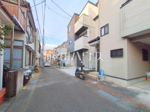 接道状況および現場風景　【富士見市水谷東３丁目】