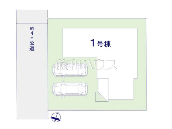 全体区画図　【福岡市南区柏原１丁目】