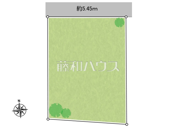 区画図　【新座市石神３丁目】