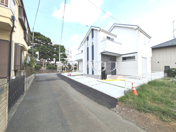 接道状況および現場風景　【昭島市緑町２丁目】