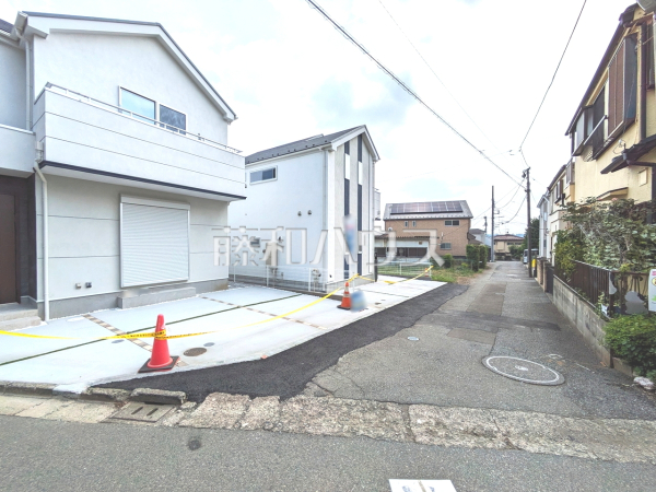 接道状況および現場風景　【昭島市緑町２丁目】