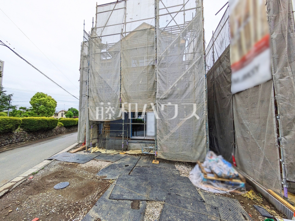 1号棟　ここに住む方を想像して、着々と建築しております！　　【昭島市緑町２丁目】