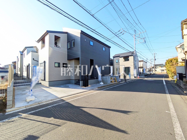 接道状況および現場風景　【東大和市清水６丁目】