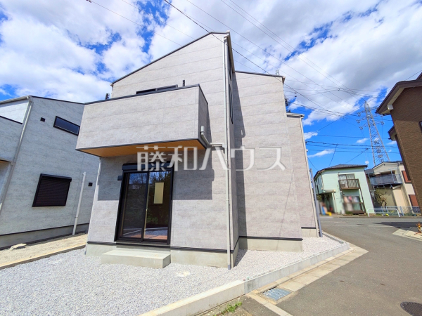 ≪A号棟　外観≫ 堂々完成、いつでもご内覧いただけます！ぜひ実物をご覧いただきたく思います。喜んでご案内いたしますのでお気軽にお問合せ下さい。 　【府中市小柳町２丁目】