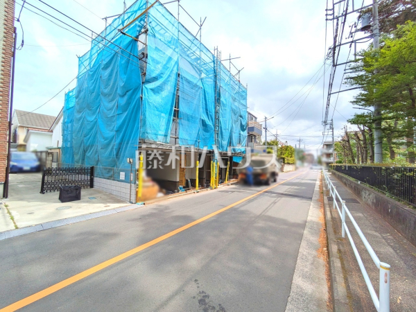 接道状況および現場風景　【国立市西２丁目】
