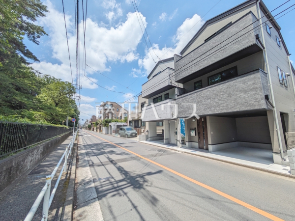 接道状況および現場風景　【国立市西２丁目】
