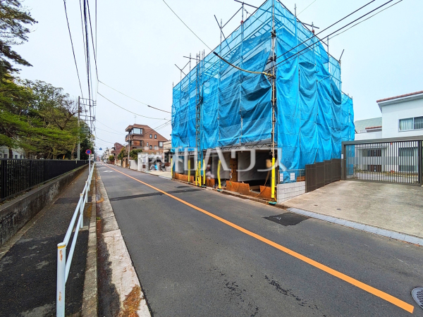 接道状況および現場風景　【国立市西２丁目】