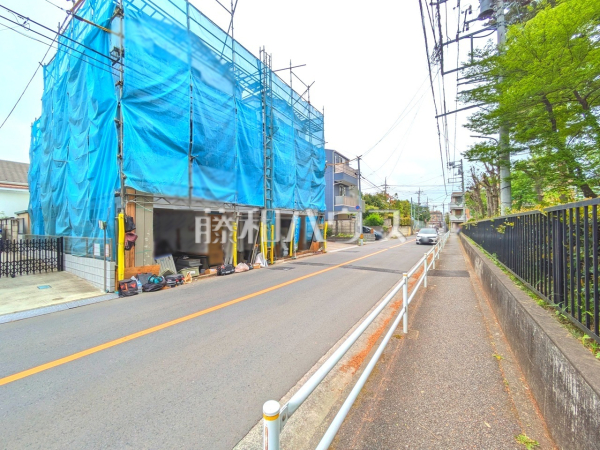 接道状況および現場風景　【国立市西２丁目】