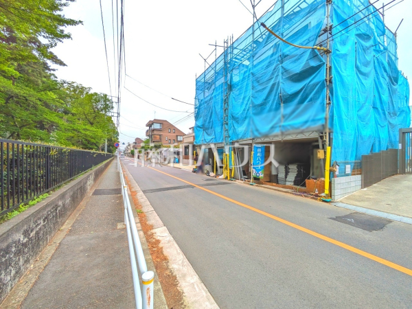 接道状況および現場風景　【国立市西２丁目】