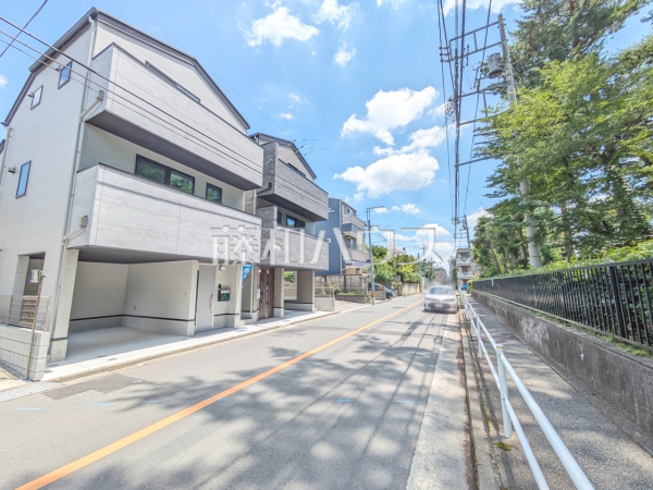 接道状況および現場風景　【国立市西２丁目】