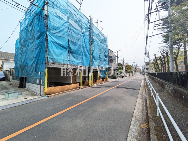 接道状況および現場風景　【国立市西２丁目】
