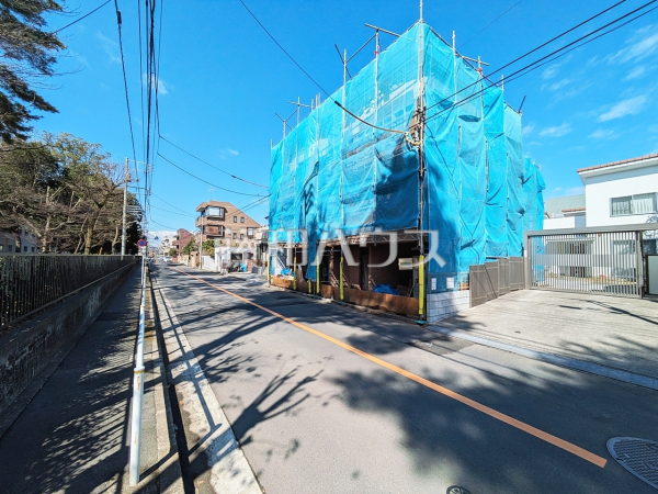 接道状況および現場風景　【国立市西２丁目】